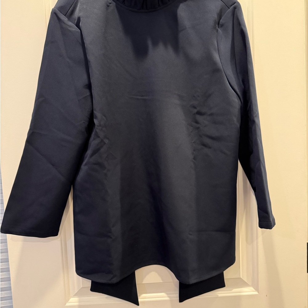 Tuckernuck Navy Faye Blouse